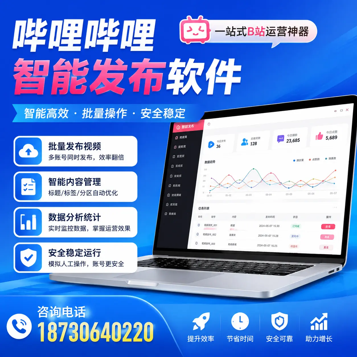 如何通过哔哩哔哩智能发布软件提升 甘南 企业曝光率
