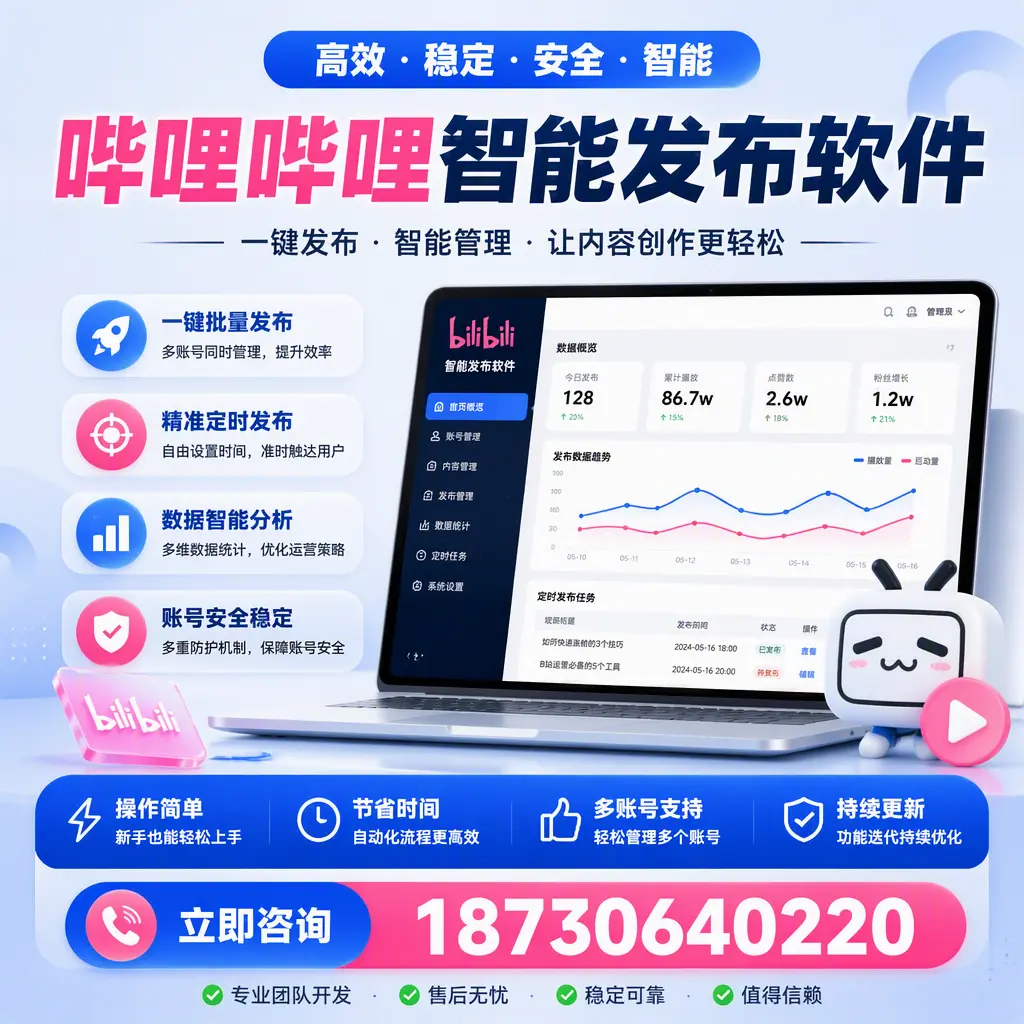 如何在 甘南 制定有效的哔哩哔哩智能发布策略